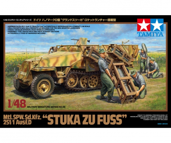 1:48 Sd.Kfz.251/1 "Stuka z.Fuss" Halftr. 1:48 Sd.Kfz.251/1 "Stuka z.Fuss" Halftr.