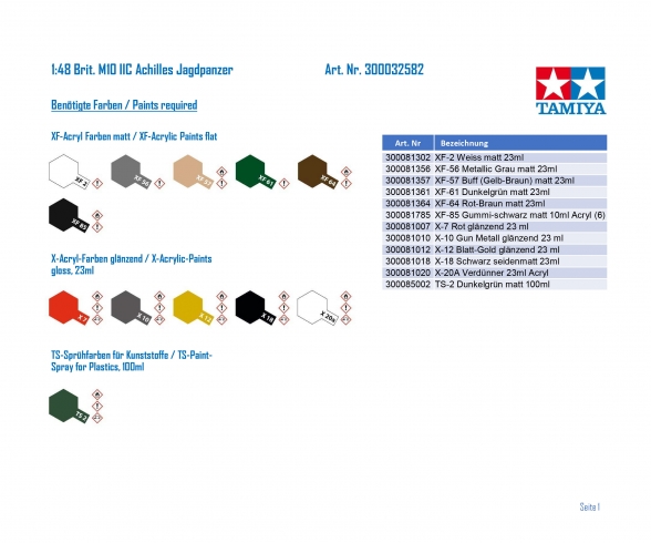 1:48 Brit. M10 IIC Achilles Tank dest. 1:48 Brit. M10 IIC Achilles Tank dest.