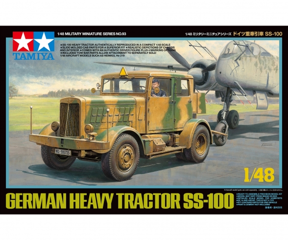 1:48 Dt. Zugmaschine SS-100 1:48 Dt. Zugmaschine SS-100