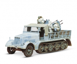 1:35 Ger. Halftr. w/4-Bar.AA Gun (5) 1:35 Ger. Halftr. w/4-Bar.AA Gun (5)