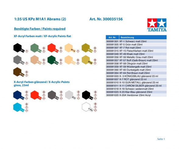 1:35 US MBT M1A1 Abrams (2) 1:35 US MBT M1A1 Abrams (2)