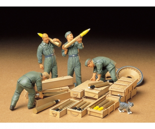 1:35 Fig.-Set Panzer Ladetruppe (4) 1:35 Fig.-Set Panzer Ladetruppe (4)