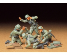 1:35 WWII Fig.-Set Ger.Mortar-Troop (4) 1:35 WWII Fig.-Set Ger.Mortar-Troop (4)
