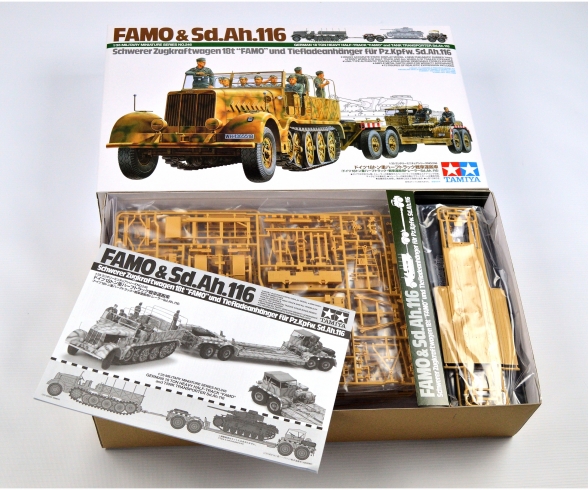 1:35 Ger. SdKfz.9 Famo w/ Lowloader(12) 1:35 Ger. SdKfz.9 Famo w/ Lowloader(12)