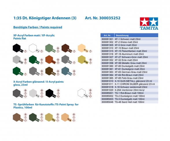 1:35 Dt. Königstiger Ardennen (3) 1:35 Dt. Königstiger Ardennen (3)