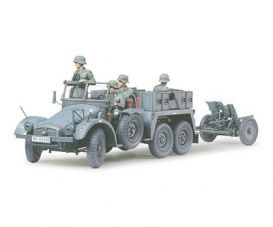 1:35 Ger. Krupp Protze w/ 37mm PAK (4) 1:35 Ger. Krupp Protze w/ 37mm PAK (4)