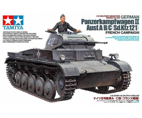 1:35 Ger. PzKpfw. II Ausf. A/B/C (1) 1:35 Ger. PzKpfw. II Ausf. A/B/C (1)