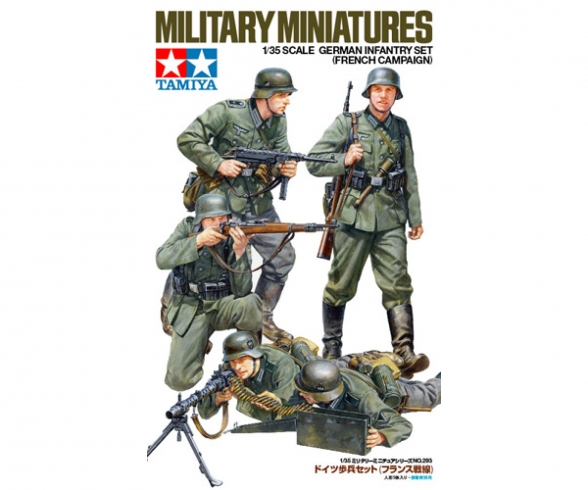 1:35 WWII Fig-Set Dt. Infant. Frankr.(5) 1:35 WWII Fig-Set Dt. Infant. Frankr.(5)