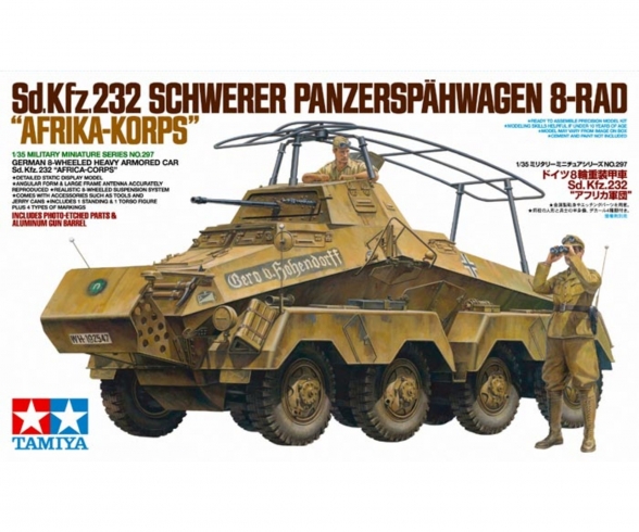 1:35 Dt. SdKfz.232 SpPz Afrika (2) 1:35 Dt. SdKfz.232 SpPz Afrika (2)