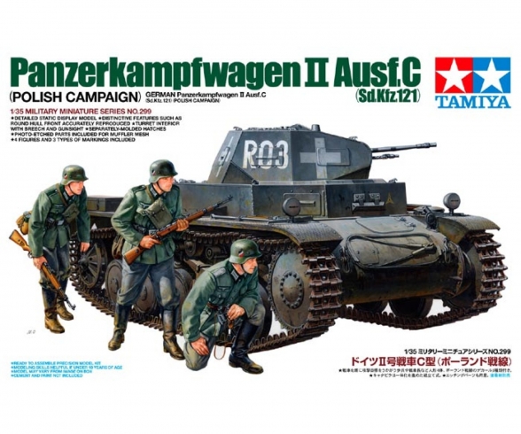 1:35 Ger. PzKpfw. II C Polnish (4) 1:35 Ger. PzKpfw. II C Polnish (4)