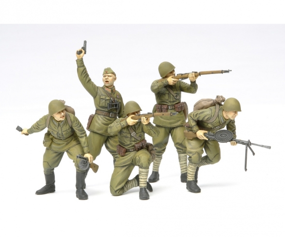 1:35 WWII Fig.-Set Rus. Sturmtruppen (5) 1:35 WWII Fig.-Set Rus. Sturmtruppen (5)