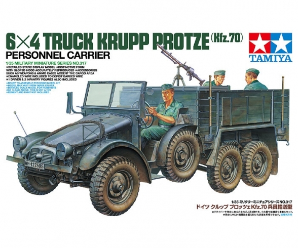 1:35 Ger. Cargo Truck Krupp Protze (3) 1:35 Ger. Cargo Truck Krupp Protze (3)