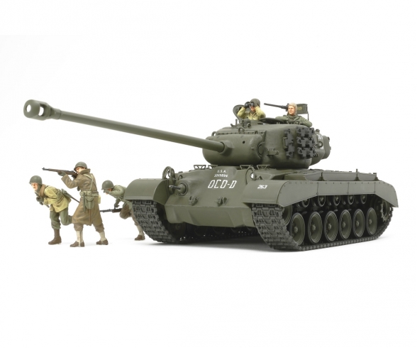 1:35 WWII US Tank T26E4 Super Pershing 1:35 WWII US Tank T26E4 Super Pershing