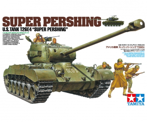 1:35 WWII US Tank T26E4 Super Pershing 1:35 WWII US Tank T26E4 Super Pershing