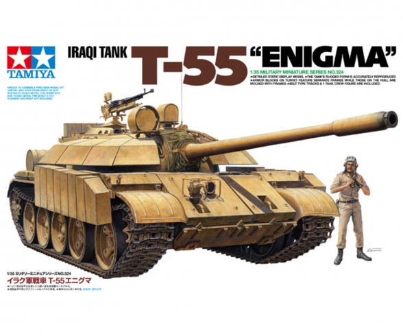 1:35 Iraqi Main Battle Tank T-55 Enigma 1:35 Iraqi Main Battle Tank T-55 Enigma