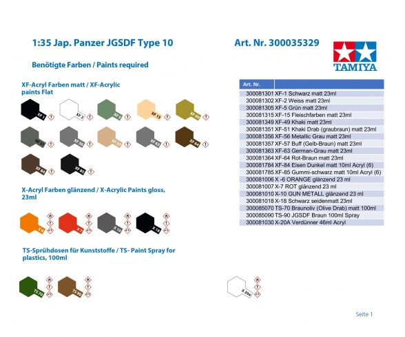 1:35 Modern JGSDF Type 10 Tank 1:35 Modern JGSDF Type 10 Tank