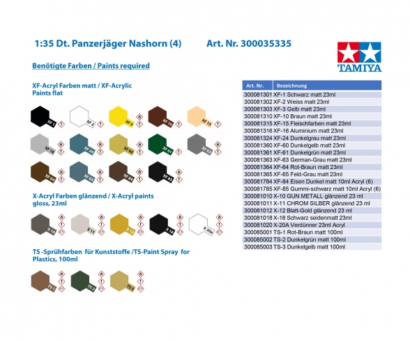 1:35 WWII Dt. Panzerjäger Nashorn (4) 1:35 WWII Dt. Panzerjäger Nashorn (4)
