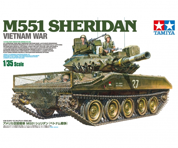 1:35 US M551 Sheridan Vietnam 1:35 US M551 Sheridan Vietnam