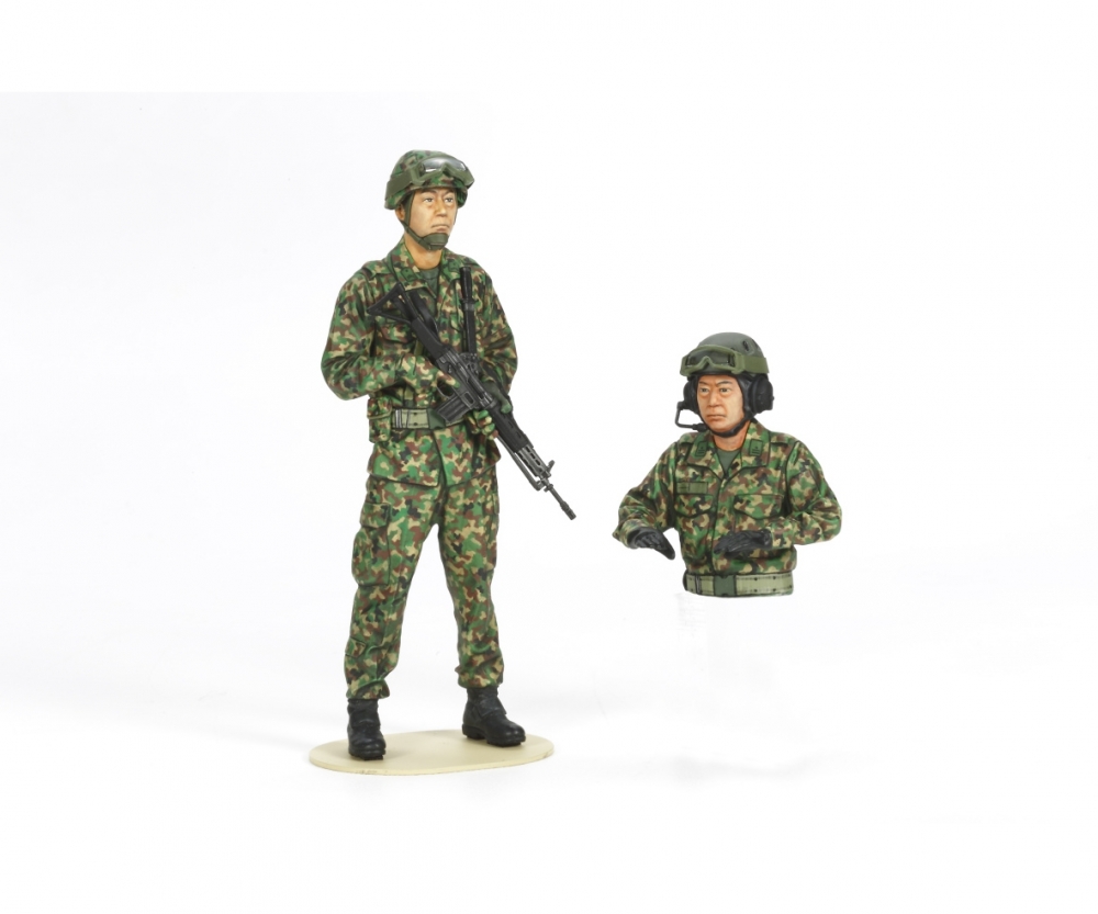 Tamiya Panzerbesatzung Figuren 1:16 - Modellbau Zubehör Für JGSDF Panzer