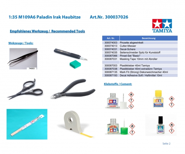 1:35 M109A6 Paladin Irak Haubitze 1:35 M109A6 Paladin Irak Haubitze