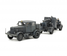 1:48 Zgm. SS-100 m. 88mm Flak37 Set 1:48 Zgm. SS-100 m. 88mm Flak37 Set