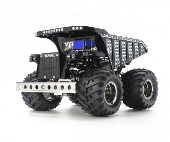 1:24 RC Metal Dump Truck chrome (GF-01) 1:24 RC Metal Dump Truck chrome (GF-01)