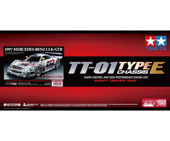 1:10 RC MB CLK-GTR 1997 (TT-01E) 1:10 RC MB CLK-GTR 1997 (TT-01E)