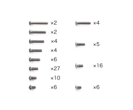 TA08 PRO Titanium Screw Set TA08 PRO Titanium Screw Set