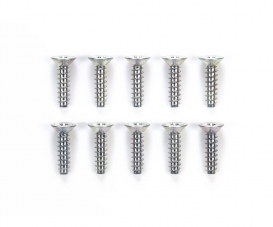 3x12mm Counter Screw (10) TB-01 3x12mm Counter Screw (10) TB-01