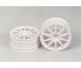 10-Spoke Wheels white (2) 26mm 10-Spoke Wheels white (2) 26mm