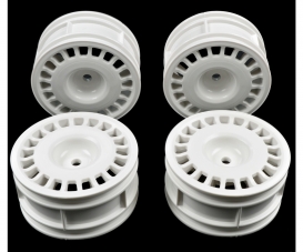 1:10 Rallye Dish Felgen weiss(4) 26mm/+2 1:10 Rallye Dish Felgen weiss(4) 26mm/+2