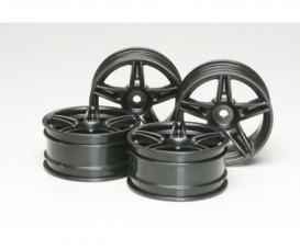 1:10 Twin 5-Sp. Wheels black(4) 26mm/+4 1:10 Twin 5-Sp. Wheels black(4) 26mm/+4