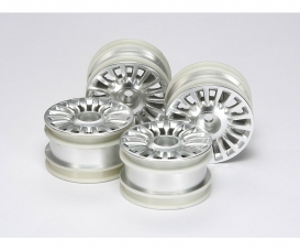 M-Chassis Wheel-Set Fiat 500 silver (4) M-Chassis Wheel-Set Fiat 500 silver (4)