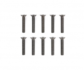 3x16mm 6-Kant-Senkk. Schraube Stahl(10) 3x16mm 6-Kant-Senkk. Schraube Stahl(10)