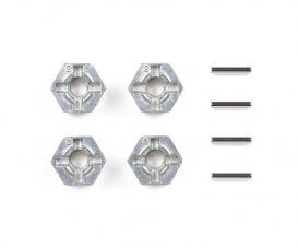 Alum. Pin Type Wheel Adapter Set (4) Alum. Pin Type Wheel Adapter Set (4)