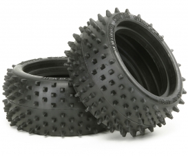 TT-02B/DT/DF Square Spike Tire (2) rear TT-02B/DT/DF Square Spike Tire (2) rear
