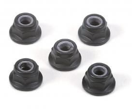4mm Alu Stoppmutter Schwarz (5) 4mm Alu Stoppmutter Schwarz (5)