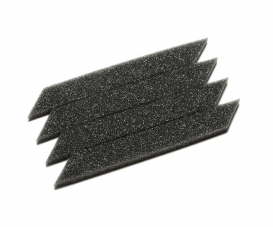 1:10 M-Chassis Inner Sponge Kit (4) gre 1:10 M-Chassis Inner Sponge Kit (4) gre