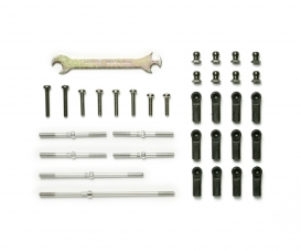 DT-02 Turnbuckle Suspen. Arm&Tie-Rod Set DT-02 Turnbuckle Suspen. Arm&Tie-Rod Set