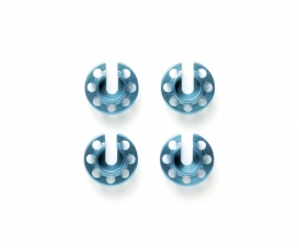Alum. Damper Retainer -1mm (4) Blue anod Alum. Damper Retainer -1mm (4) Blue anod