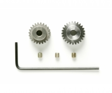 DF-03 Pinion Gear 23/25 T Steel M0.5 DF-03 Pinion Gear 23/25 T Steel M0.5