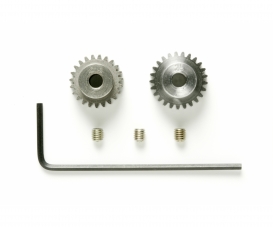 DF-03 Pinion Gear 23/25 T Steel M0.5 DF-03 Pinion Gear 23/25 T Steel M0.5