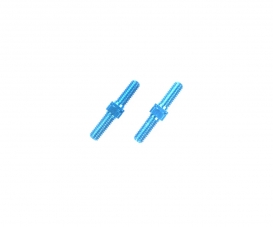 3x18mm Alum. Turnbuckle Shaft (2) blue 3x18mm Alum. Turnbuckle Shaft (2) blue