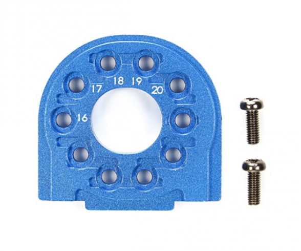 TT-02/B Alum. Motor Mount blue anodized TT-02/B Alum. Motor Mount blue anodized