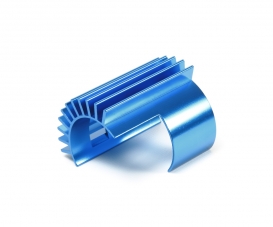 TT-02 Alum. Motor Heat Sink Blue anodiz. TT-02 Alum. Motor Heat Sink Blue anodiz.