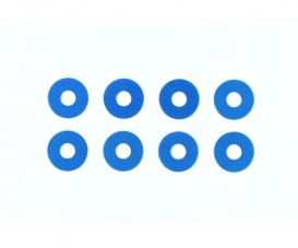 TRF Alum. Wheel Spacer 0.75 mm Blue (8) TRF Alum. Wheel Spacer 0.75 mm Blue (8)