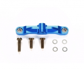 TT-02 Alum. Steering Bridge Blue anodiz. TT-02 Alum. Steering Bridge Blue anodiz.