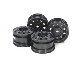 1:14 RaceTruck Whl FR (2) Each Black 1:14 RaceTruck Whl FR (2) Each Black