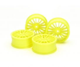 1:10 18-Spk Wheels 0 FlYel (4) 24mm 1:10 18-Spk Wheels 0 FlYel (4) 24mm