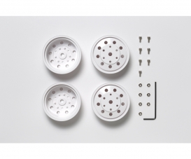 1:14 F Wheels (22mm/Whi) (2) R/whi 12mm 1:14 F Wheels (22mm/Whi) (2) R/whi 12mm